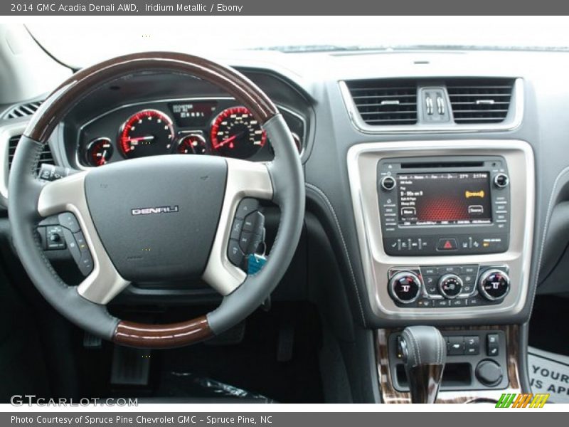 Iridium Metallic / Ebony 2014 GMC Acadia Denali AWD
