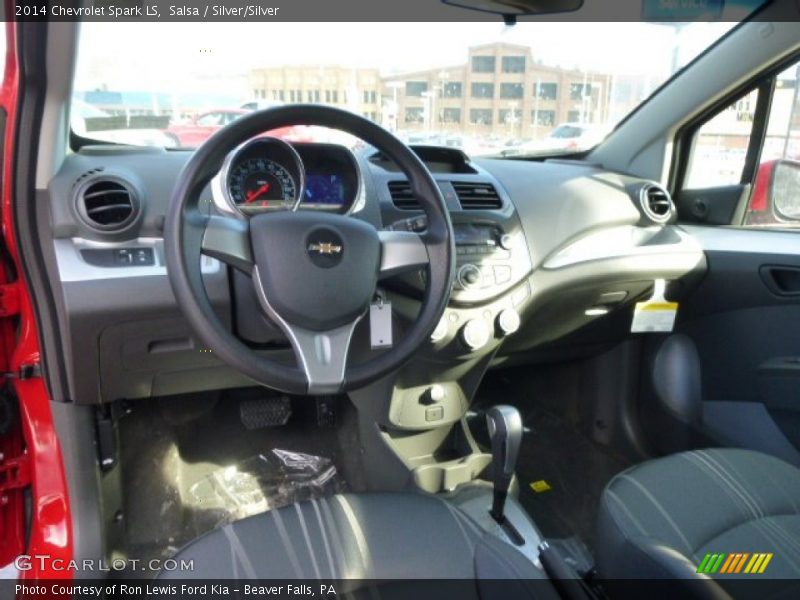 Salsa / Silver/Silver 2014 Chevrolet Spark LS