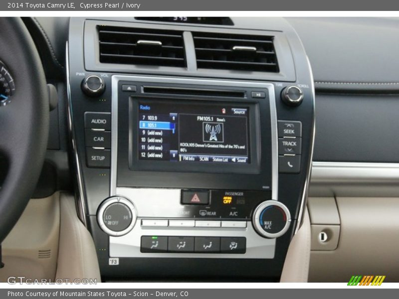 Cypress Pearl / Ivory 2014 Toyota Camry LE