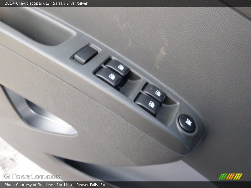 Salsa / Silver/Silver 2014 Chevrolet Spark LS