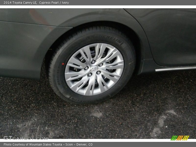 Cypress Pearl / Ivory 2014 Toyota Camry LE