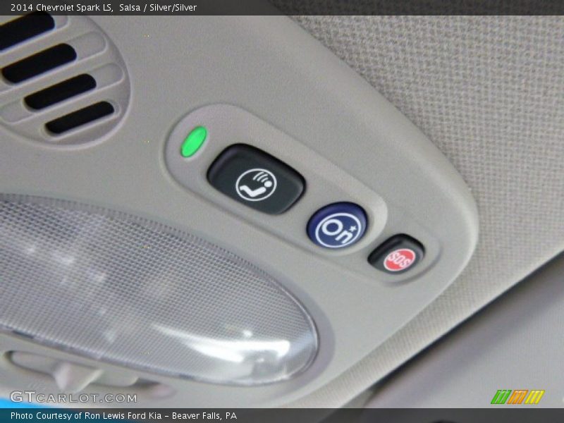 Salsa / Silver/Silver 2014 Chevrolet Spark LS