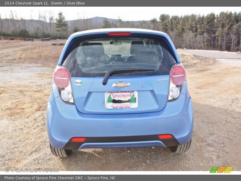 Denim / Silver/Blue 2014 Chevrolet Spark LS