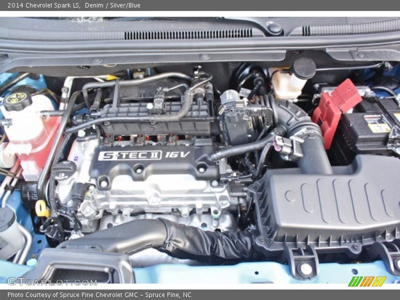 Denim / Silver/Blue 2014 Chevrolet Spark LS