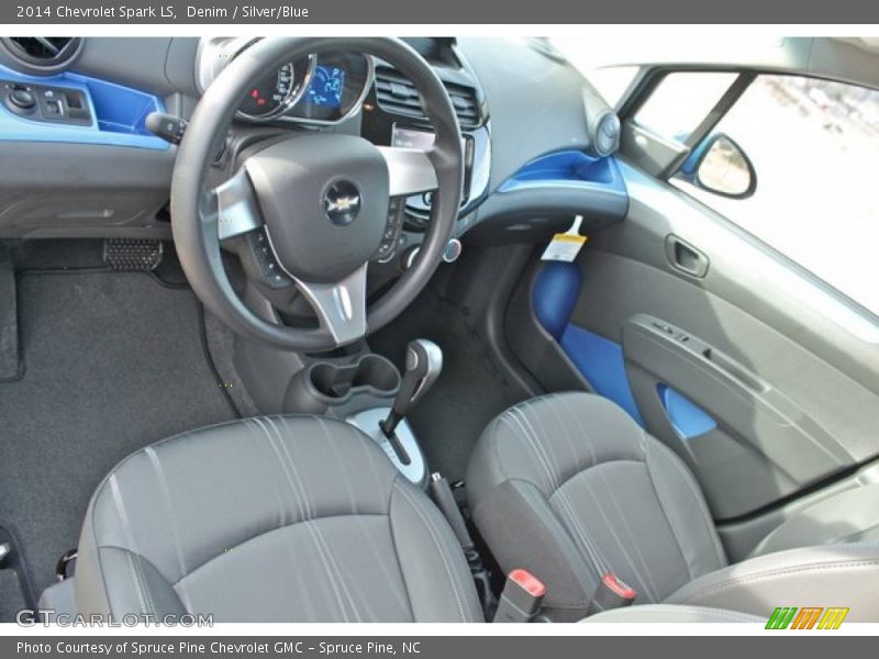 Denim / Silver/Blue 2014 Chevrolet Spark LS