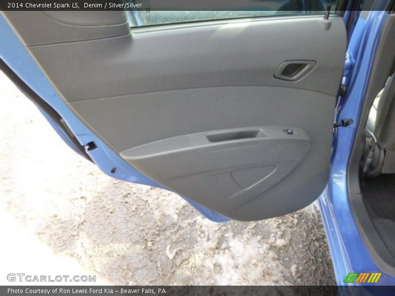 Denim / Silver/Silver 2014 Chevrolet Spark LS
