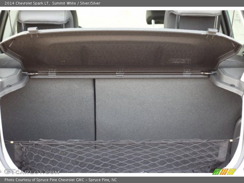 Summit White / Silver/Silver 2014 Chevrolet Spark LT