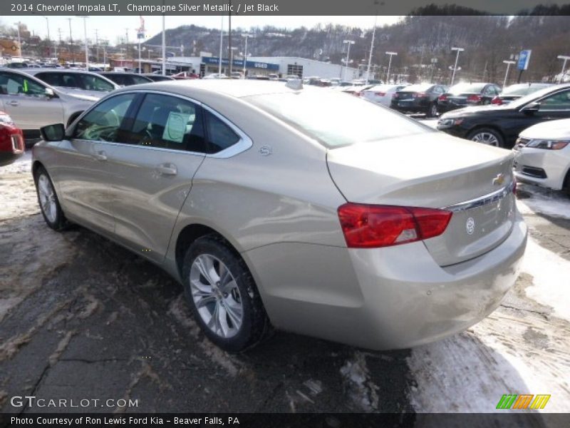 Champagne Silver Metallic / Jet Black 2014 Chevrolet Impala LT