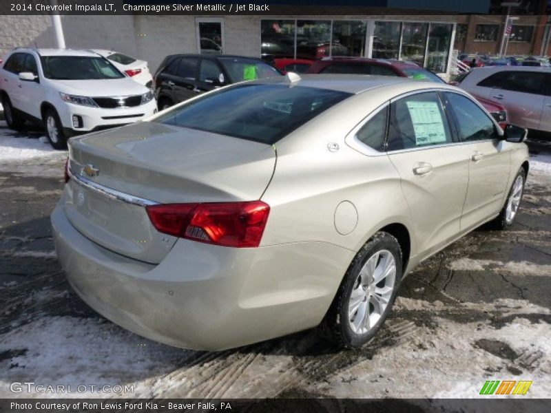 Champagne Silver Metallic / Jet Black 2014 Chevrolet Impala LT