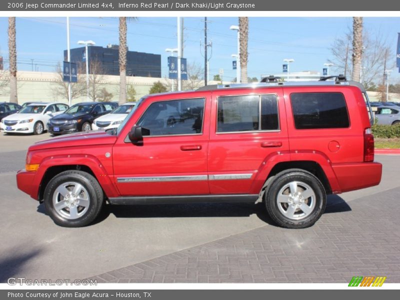 2006 Commander Limited 4x4 Inferno Red Pearl
