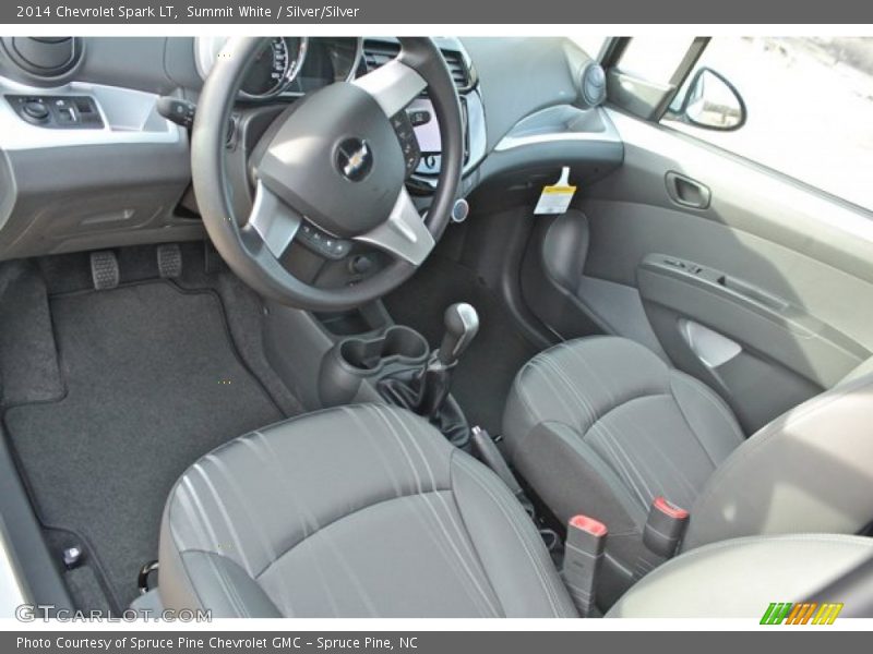 Silver/Silver Interior - 2014 Spark LT 