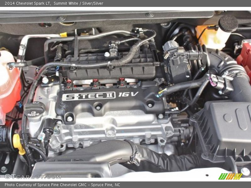  2014 Spark LT Engine - 1.2 Liter DOHC 16-Valve VVT 4 Cylinder