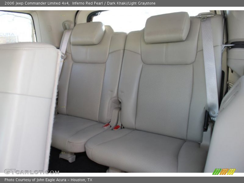 Inferno Red Pearl / Dark Khaki/Light Graystone 2006 Jeep Commander Limited 4x4