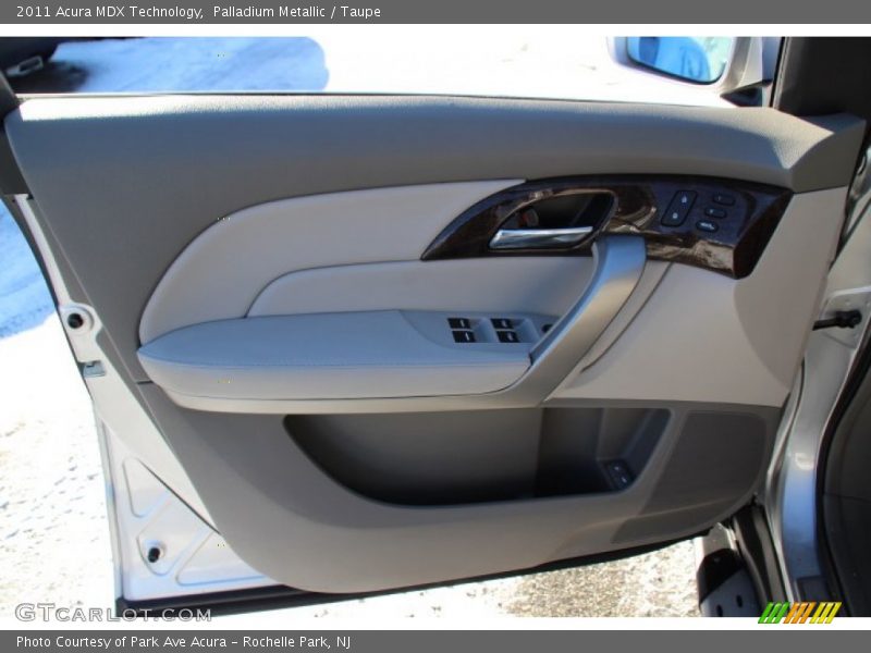 Palladium Metallic / Taupe 2011 Acura MDX Technology
