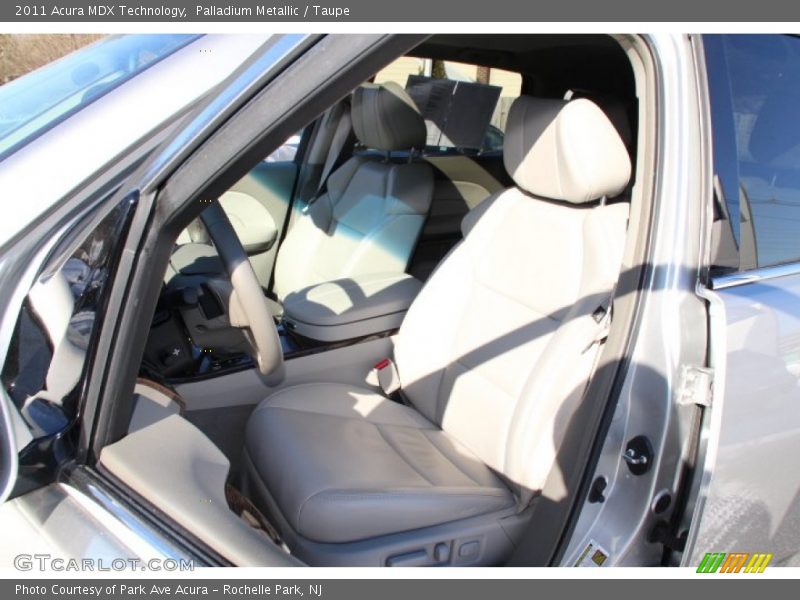 Palladium Metallic / Taupe 2011 Acura MDX Technology
