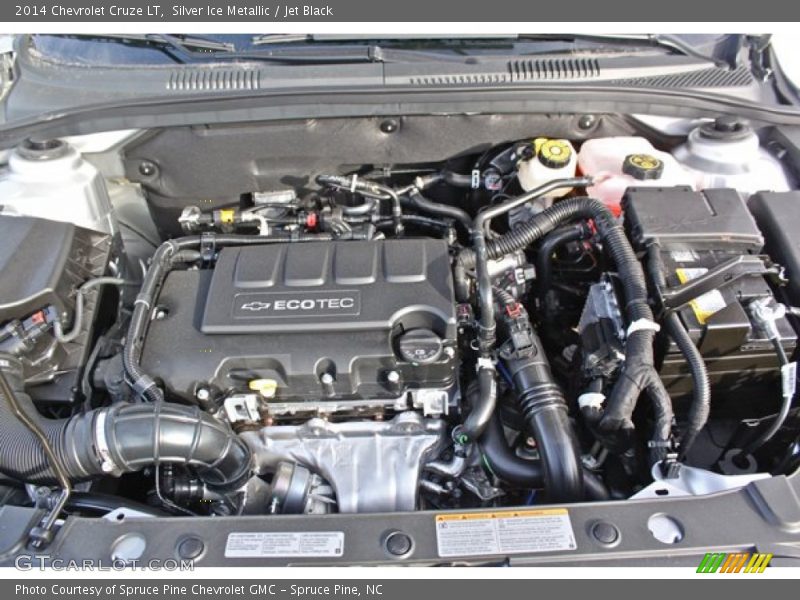  2014 Cruze LT Engine - 1.4 Liter Turbocharged DOHC 16-Valve VVT ECOTEC 4 Cylinder
