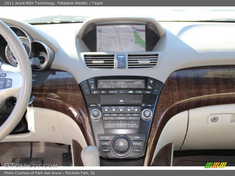 Palladium Metallic / Taupe 2011 Acura MDX Technology
