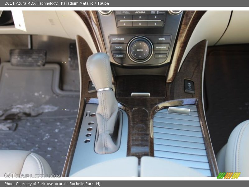 Palladium Metallic / Taupe 2011 Acura MDX Technology