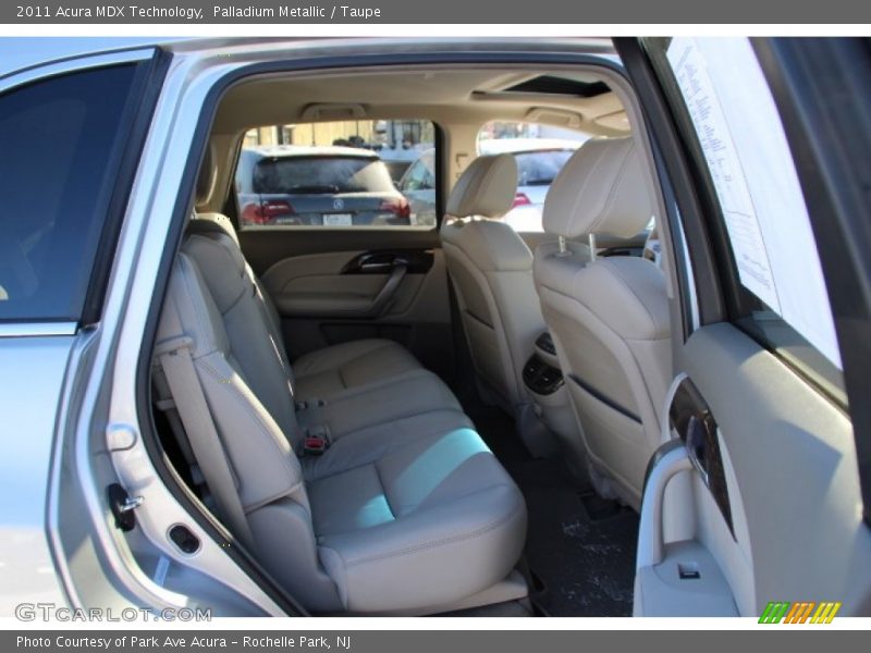 Palladium Metallic / Taupe 2011 Acura MDX Technology