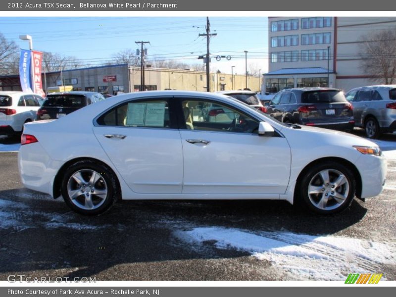 Bellanova White Pearl / Parchment 2012 Acura TSX Sedan