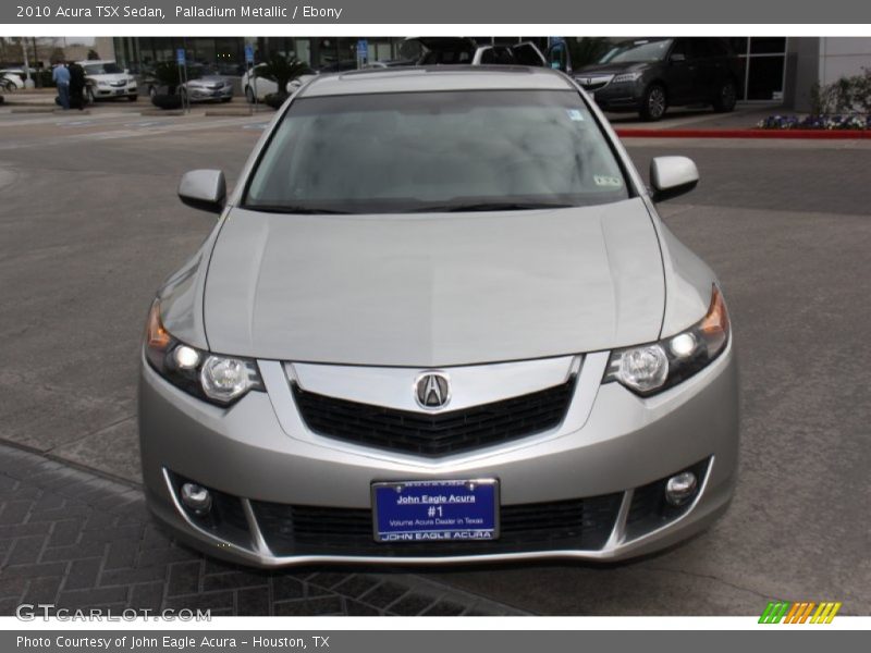 Palladium Metallic / Ebony 2010 Acura TSX Sedan