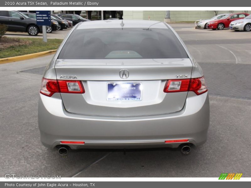 Palladium Metallic / Ebony 2010 Acura TSX Sedan