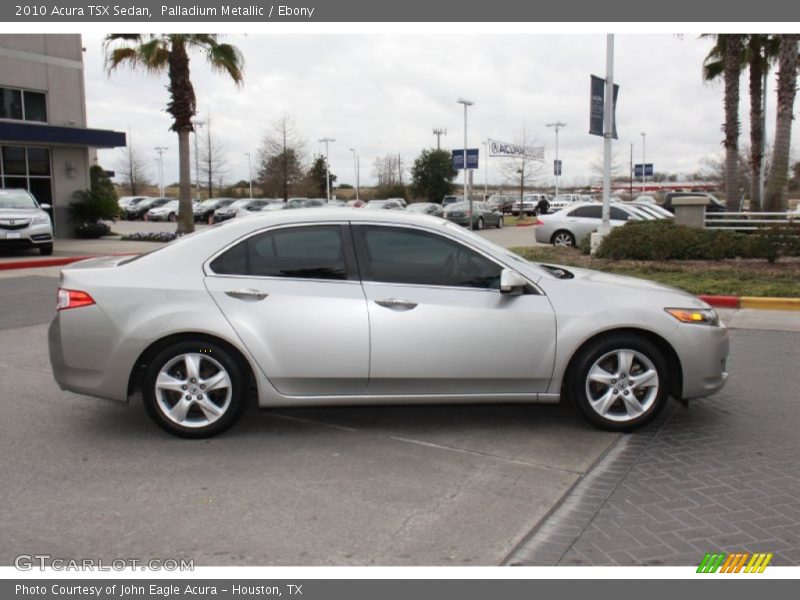 Palladium Metallic / Ebony 2010 Acura TSX Sedan