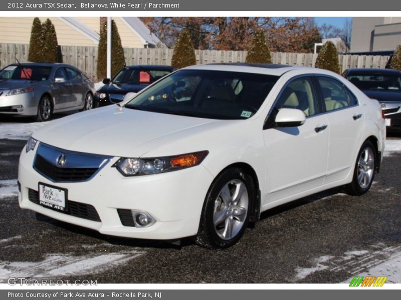 Bellanova White Pearl / Parchment 2012 Acura TSX Sedan