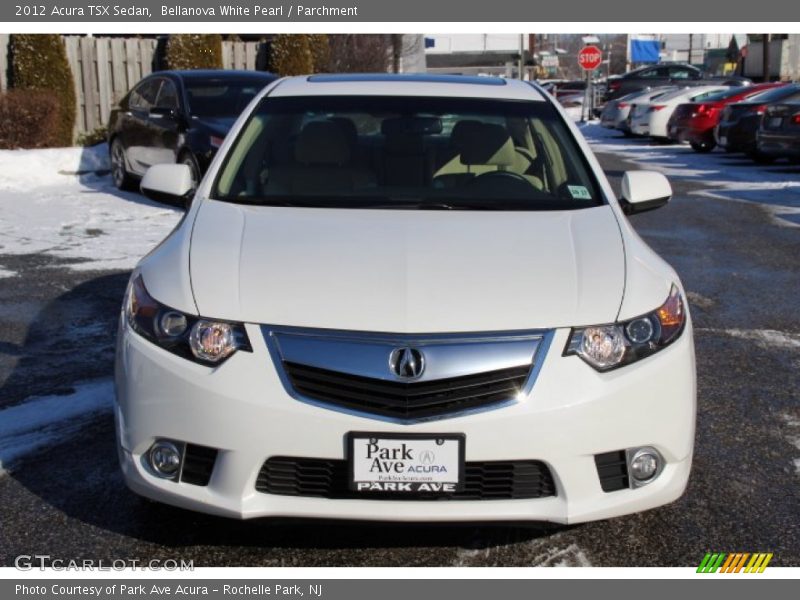Bellanova White Pearl / Parchment 2012 Acura TSX Sedan