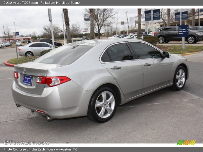 Palladium Metallic / Ebony 2010 Acura TSX Sedan