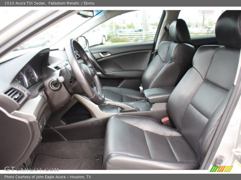 Palladium Metallic / Ebony 2010 Acura TSX Sedan