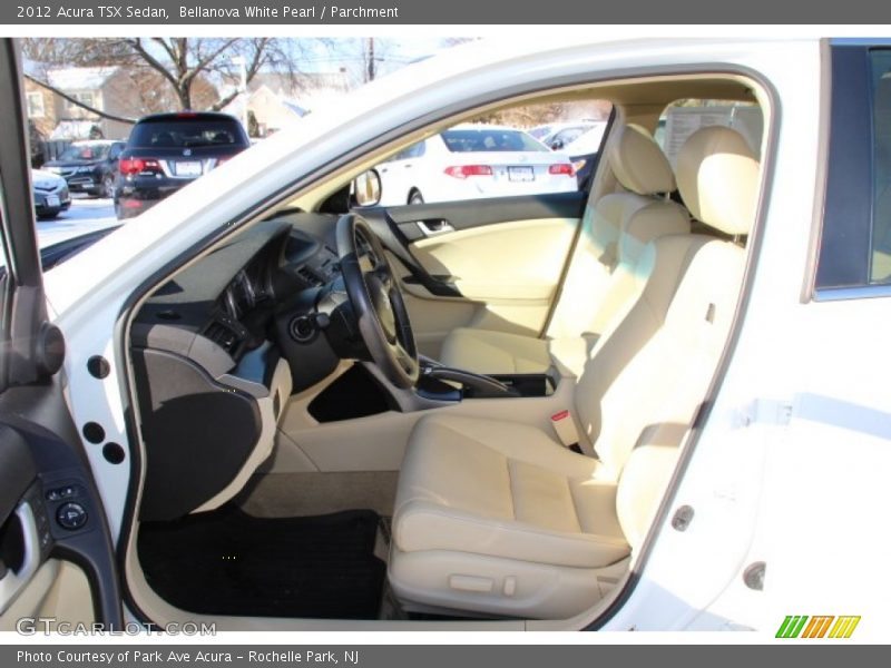 Bellanova White Pearl / Parchment 2012 Acura TSX Sedan