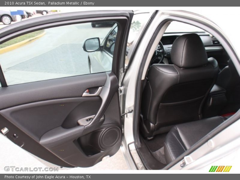 Palladium Metallic / Ebony 2010 Acura TSX Sedan