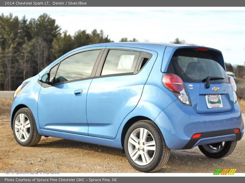 Denim / Silver/Blue 2014 Chevrolet Spark LT