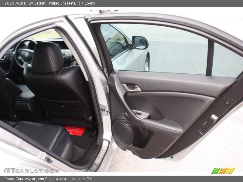 Palladium Metallic / Ebony 2010 Acura TSX Sedan