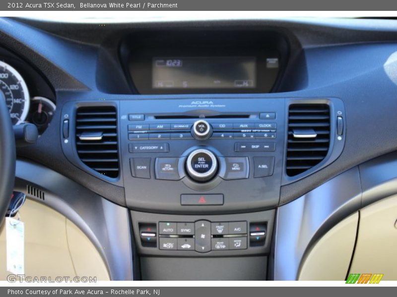 Bellanova White Pearl / Parchment 2012 Acura TSX Sedan