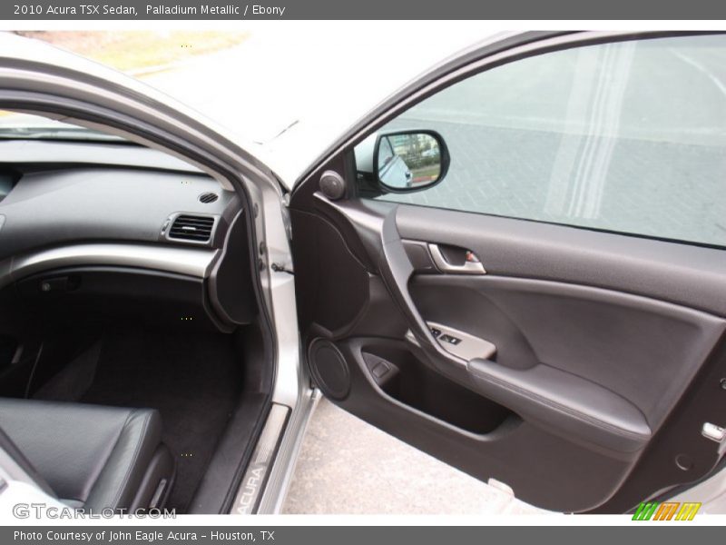 Palladium Metallic / Ebony 2010 Acura TSX Sedan