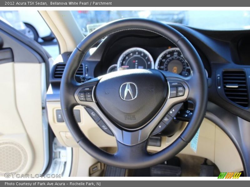 Bellanova White Pearl / Parchment 2012 Acura TSX Sedan