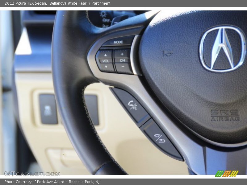 Bellanova White Pearl / Parchment 2012 Acura TSX Sedan