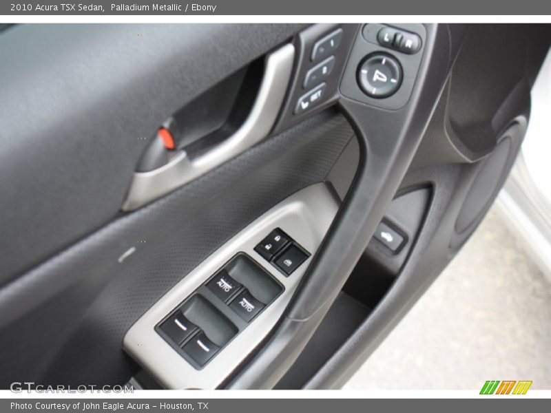 Palladium Metallic / Ebony 2010 Acura TSX Sedan