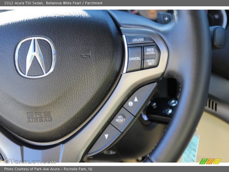 Bellanova White Pearl / Parchment 2012 Acura TSX Sedan