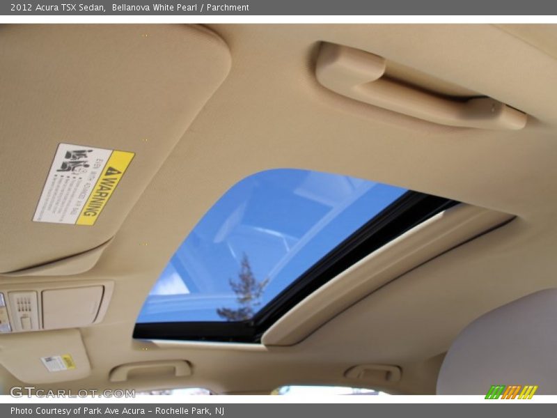Bellanova White Pearl / Parchment 2012 Acura TSX Sedan