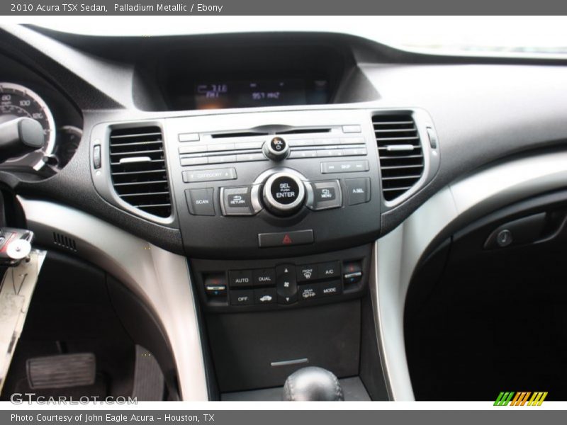 Palladium Metallic / Ebony 2010 Acura TSX Sedan