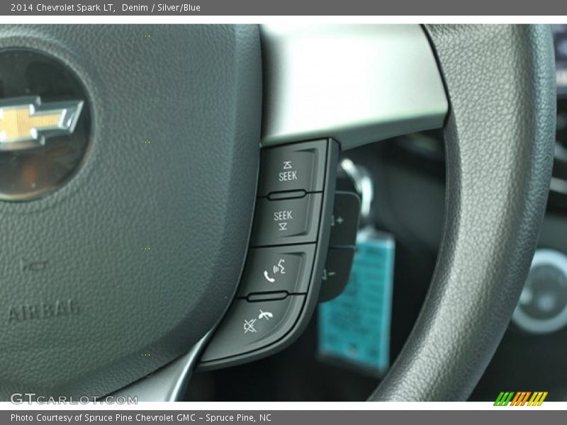 Denim / Silver/Blue 2014 Chevrolet Spark LT