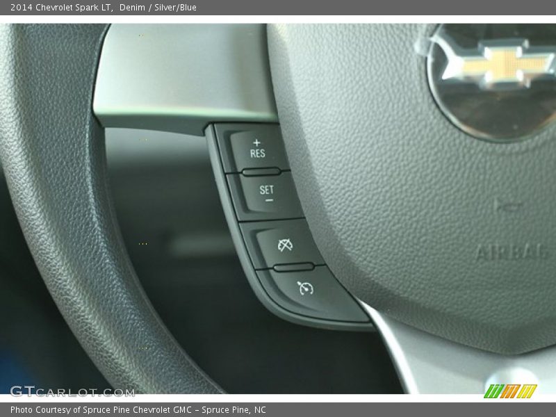 Denim / Silver/Blue 2014 Chevrolet Spark LT