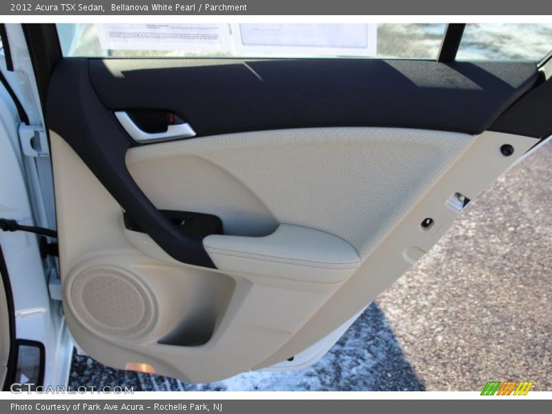 Bellanova White Pearl / Parchment 2012 Acura TSX Sedan