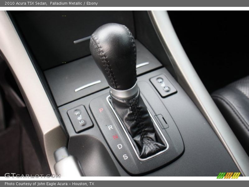 Palladium Metallic / Ebony 2010 Acura TSX Sedan
