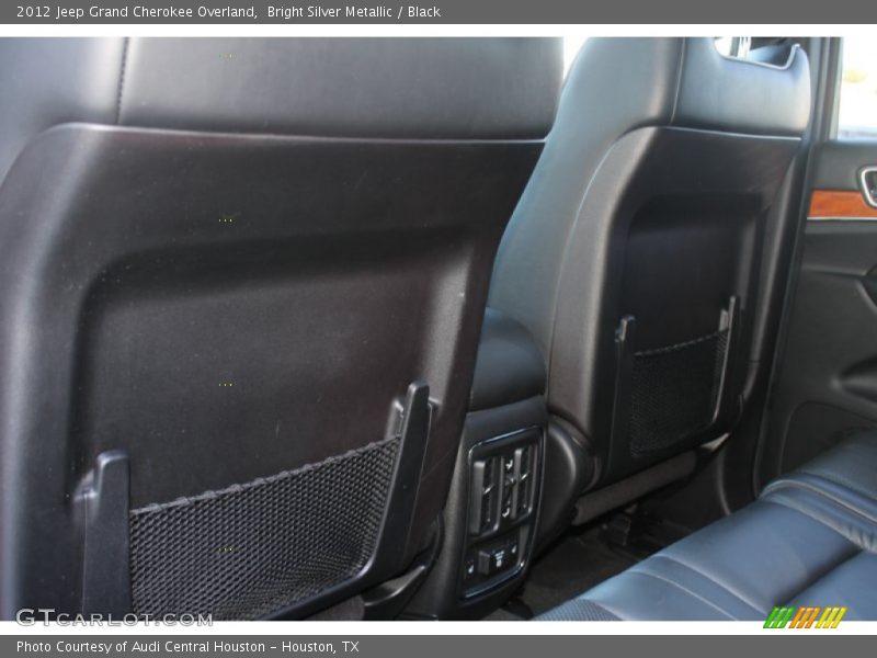 Bright Silver Metallic / Black 2012 Jeep Grand Cherokee Overland