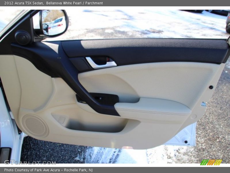 Bellanova White Pearl / Parchment 2012 Acura TSX Sedan