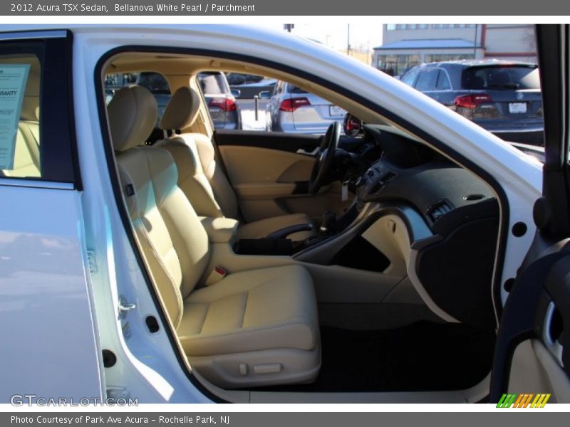 Bellanova White Pearl / Parchment 2012 Acura TSX Sedan